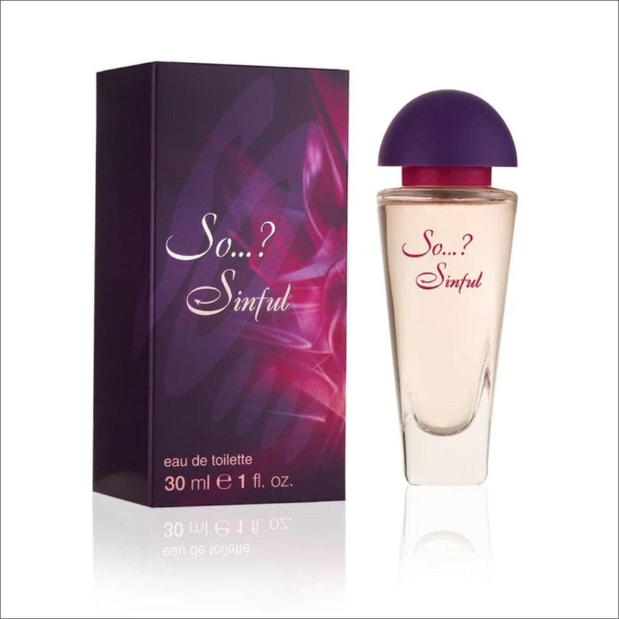 So...? Sinful Eau de Toilette 30ml - Cosmetics Fragrance Direct-68795700