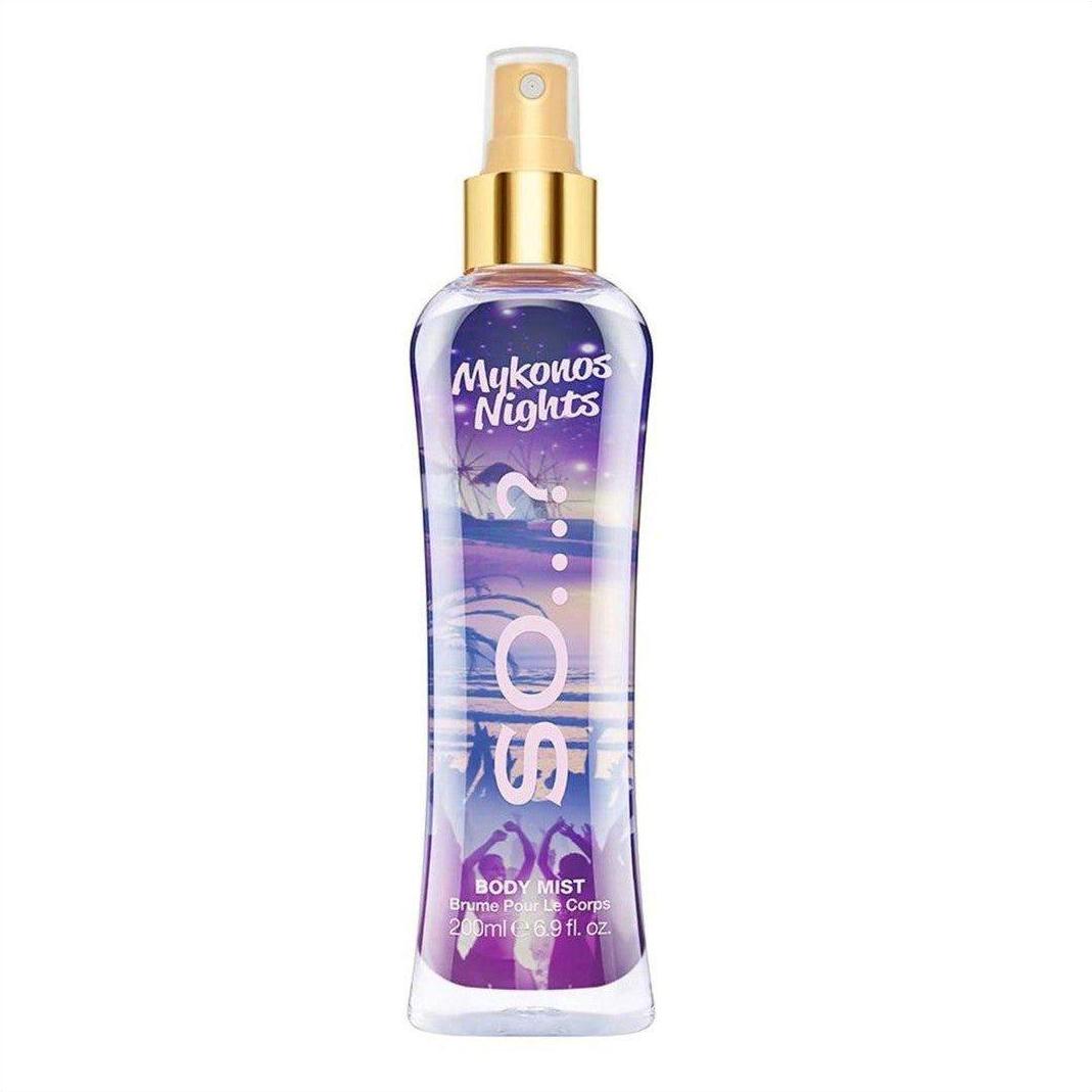 So...? Summer Escapes Mykonos Nights 200ml - Cosmetics Fragrance Direct-5018389019242