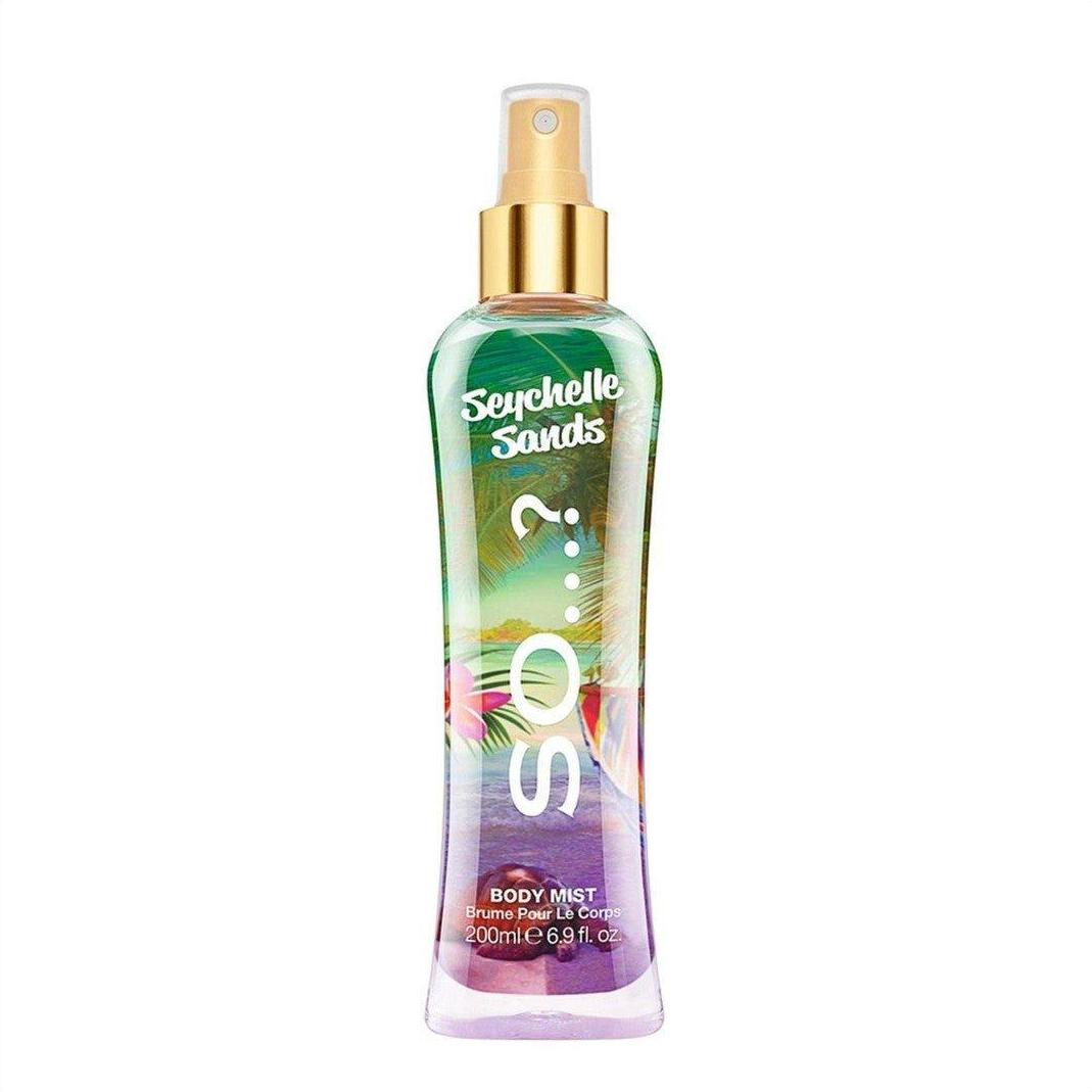 So...? Summer Escapes Seychelle Sands Body Mist 200ml - Cosmetics Fragrance Direct-5018389024086