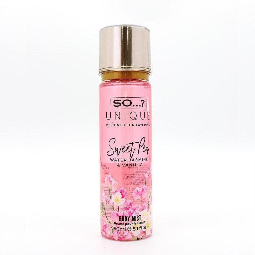 So...? Unique Sweet Pea Body Mist 150ml