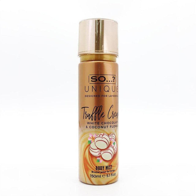 So...? Unique Truffle Cream Body Mist 150ml - Cosmetics Fragrance Direct-5018389020781