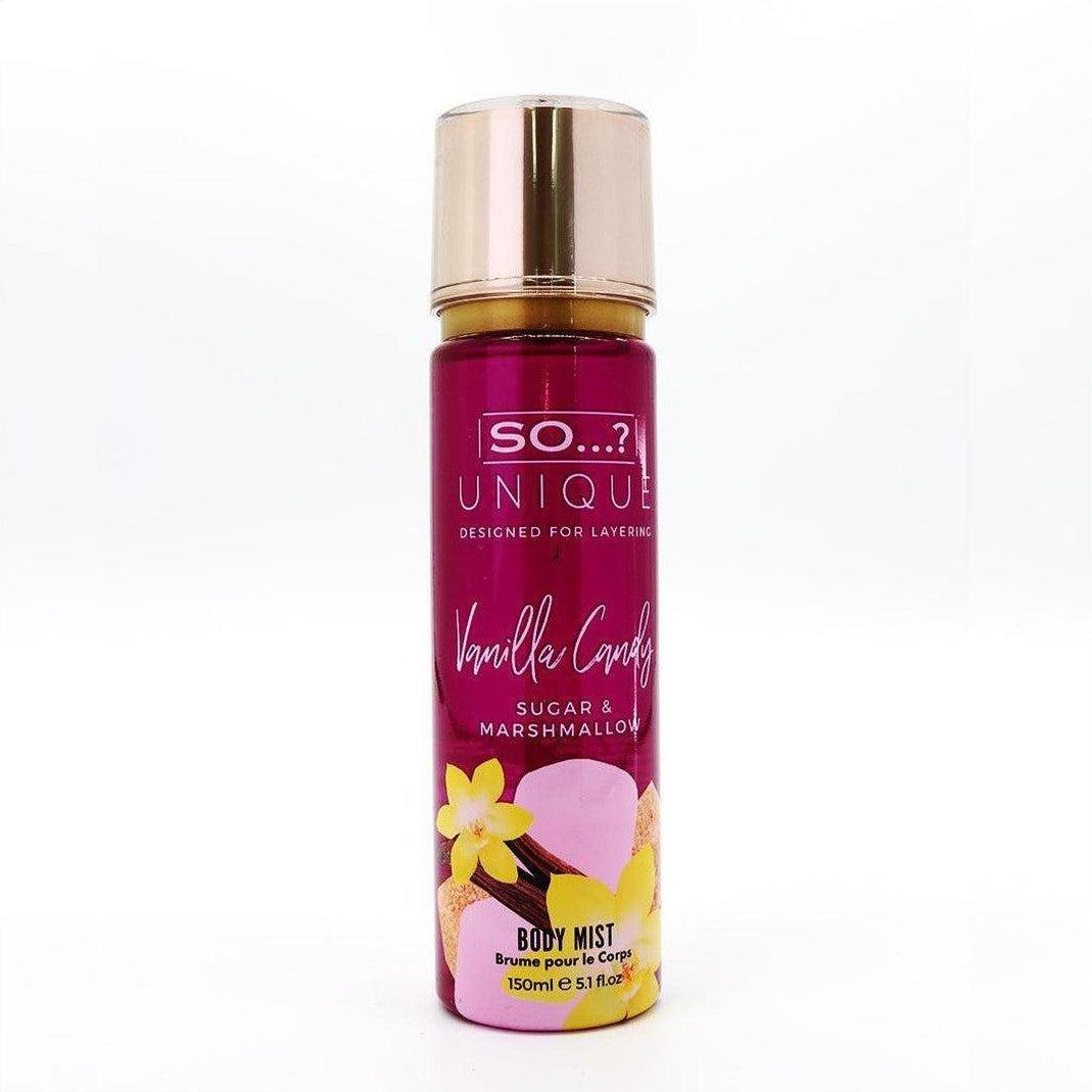 So...? Unique Vanilla Candy Body Mist 150ml