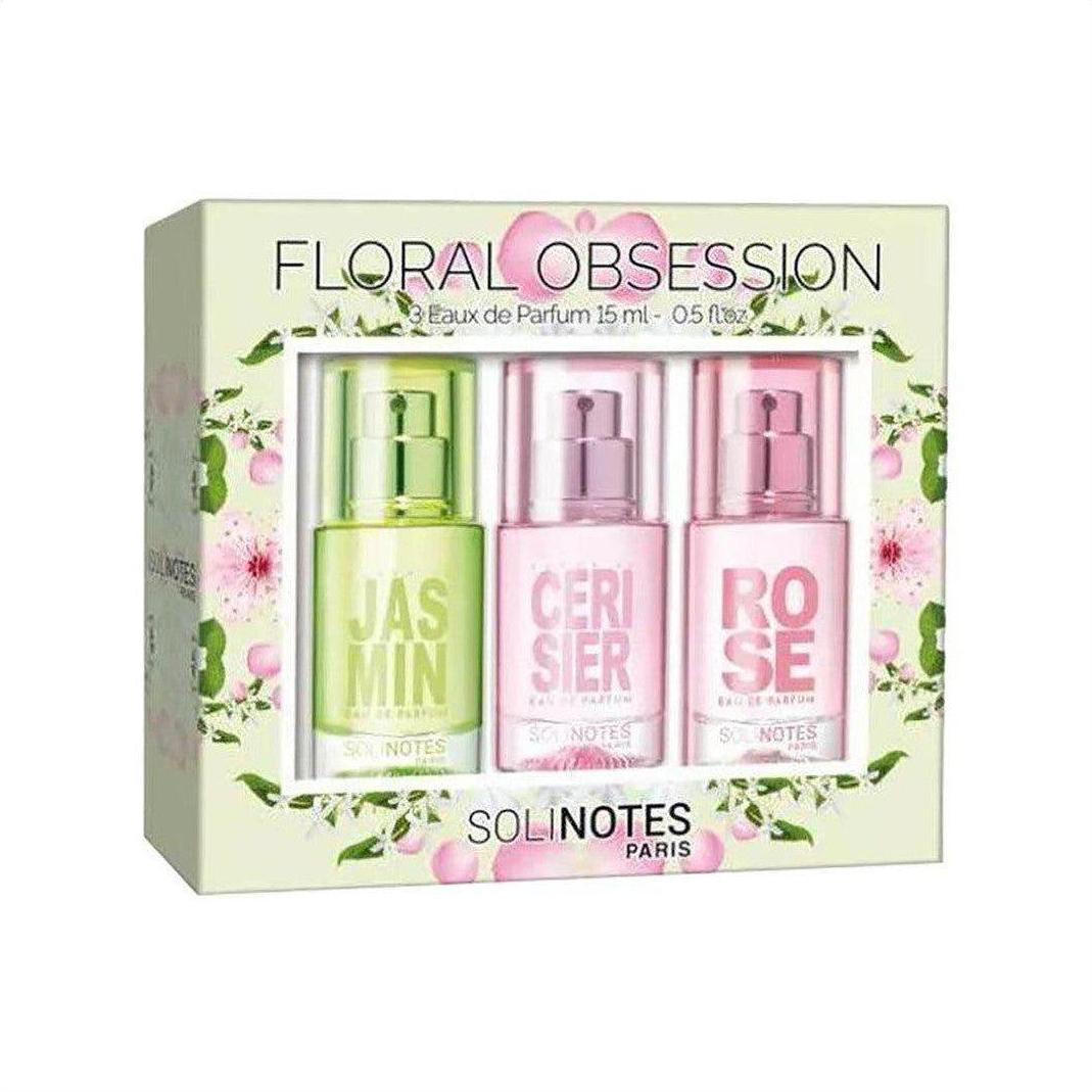 Solinotes Floral Obsession Eau de Parfum 3x15ml - Cosmetics Fragrance Direct-3379501881089