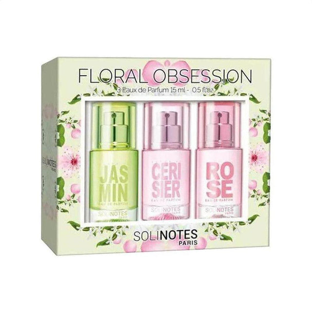 Solinotes Floral Obsession Eau de Parfum 3x15ml - Cosmetics Fragrance Direct-3379501881089