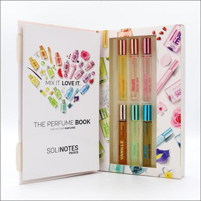 Solinotes Paris The Perfume Book Gift Set Eau De Toilette 6x10ml - Cosmetics Fragrance Direct-3379501120287