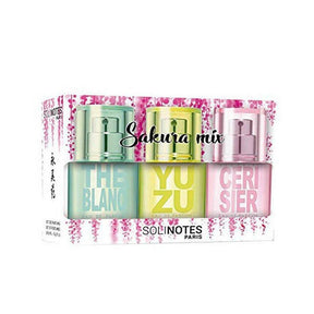 Solinotes Sakura Mix Eau De Parfum 3x15ml - Cosmetics Fragrance Direct-3.3795E+12