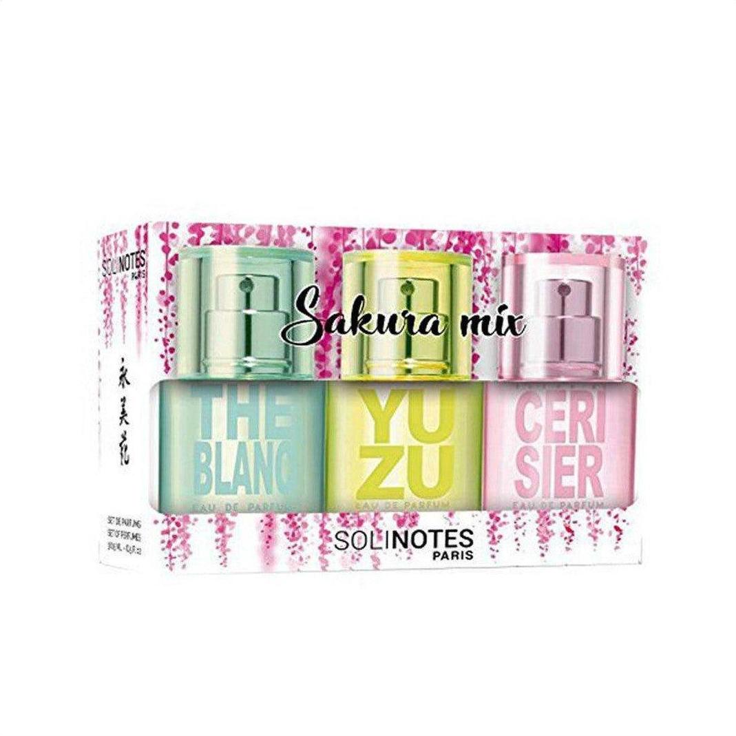 Solinotes Sakura Mix Eau De Parfum 3x15ml