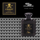 Style Parfum Crest Black Eau De Parfum 100ml - Cosmetics Fragrance Direct-6294015100471