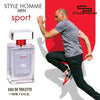 Style Parfum Style Homme for Men Sport Eau de Toilette 100ml - Cosmetics Fragrance Direct-6085010040721