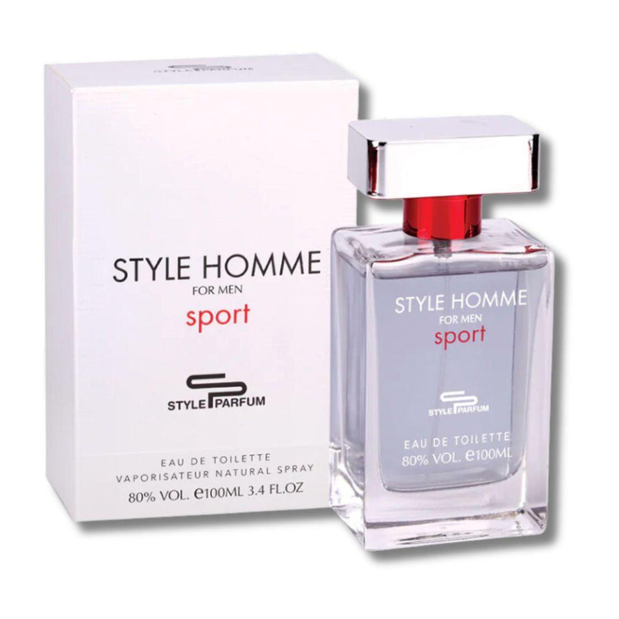 Style Parfum Style Homme for Men Sport Eau de Toilette 100ml - Cosmetics Fragrance Direct-6085010040721
