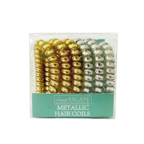 Sweet Escape Metallic Hair Coils x6 - Cosmetics Fragrance Direct-11019