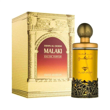 Swiss Arabian Dehn El Oud Malaki Eau De Parfum 100ml - Cosmetics Fragrance Direct-6295124003844