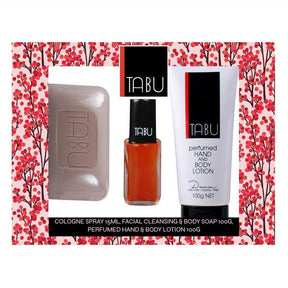 Tabu Cologne 15ml 3 Piece Giftset - Cosmetics Fragrance Direct-9314108237239