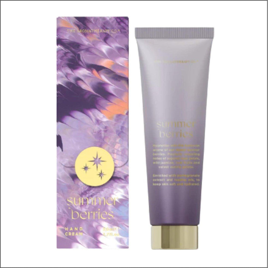 The Aromatherapy Co. Hand Cream Summer Berries 50ml - Cosmetics Fragrance Direct-9420005407504