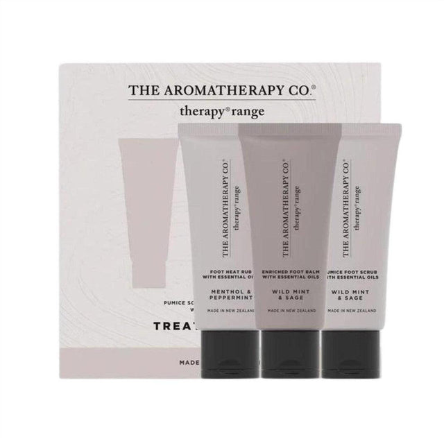 The Aromatherapy Co. Treat Your Feet 30ml Trio Gift Set - Cosmetics Fragrance Direct-9420005407573