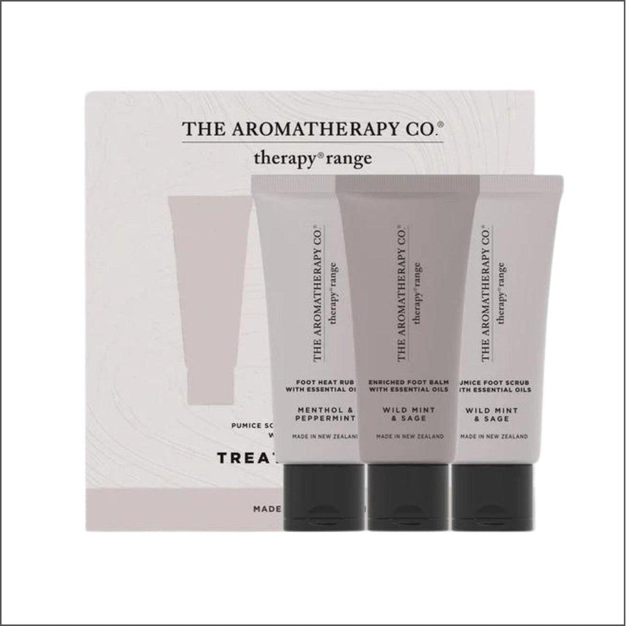 The Aromatherapy Co. Treat Your Feet 30ml Trio Gift Set - Cosmetics Fragrance Direct-9420005407573
