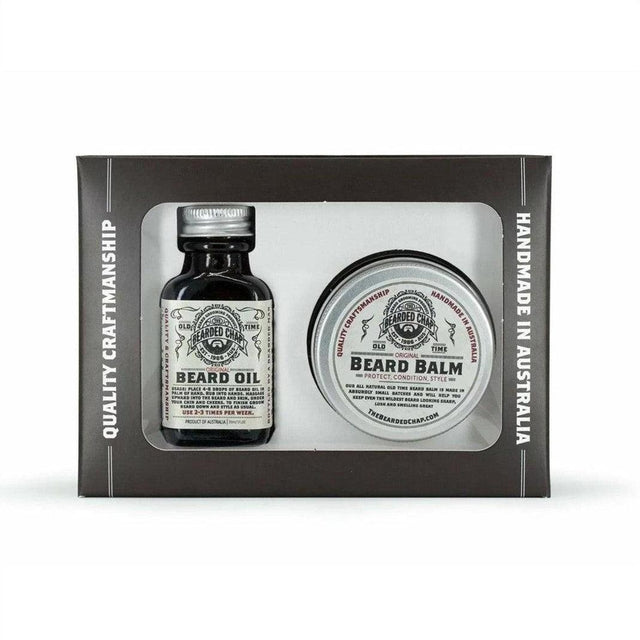 The Bearded Chap Essential Duo Beard Kit - Cosmetics Fragrance Direct-9349410000257