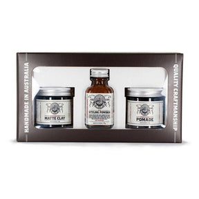 The Bearded Chap Hair Styling Trilogy - Cosmetics Fragrance Direct-9349410000424