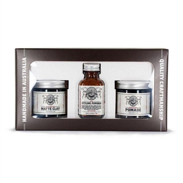The Bearded Chap Hair Styling Trilogy - Cosmetics Fragrance Direct-9349410000424