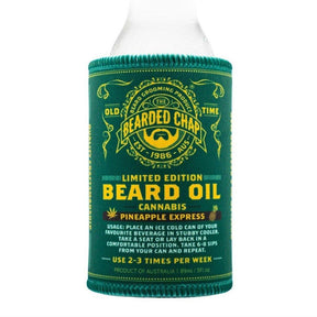 The Bearded Chap Limited Edition Beard Oil Pineapple Express Stubby Cooler - Cosmetics Fragrance Direct-STUBBY