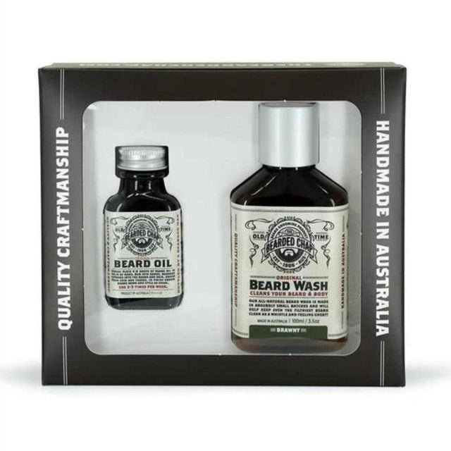 The Bearded Chap Luxe Duo Kit Brawny - Cosmetics Fragrance Direct-9349410000219