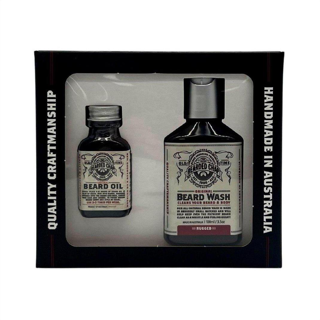 The Bearded Chap Luxe Duo Kit Rugged - Cosmetics Fragrance Direct-9349410000233
