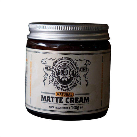 The Bearded Chap Natural Matte Cream 130g - Cosmetics Fragrance Direct-9349410000547