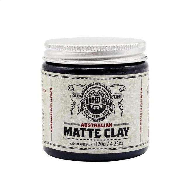 The Bearded Chap Original Australian Matte Clay 120g - Cosmetics Fragrance Direct-9349410000295