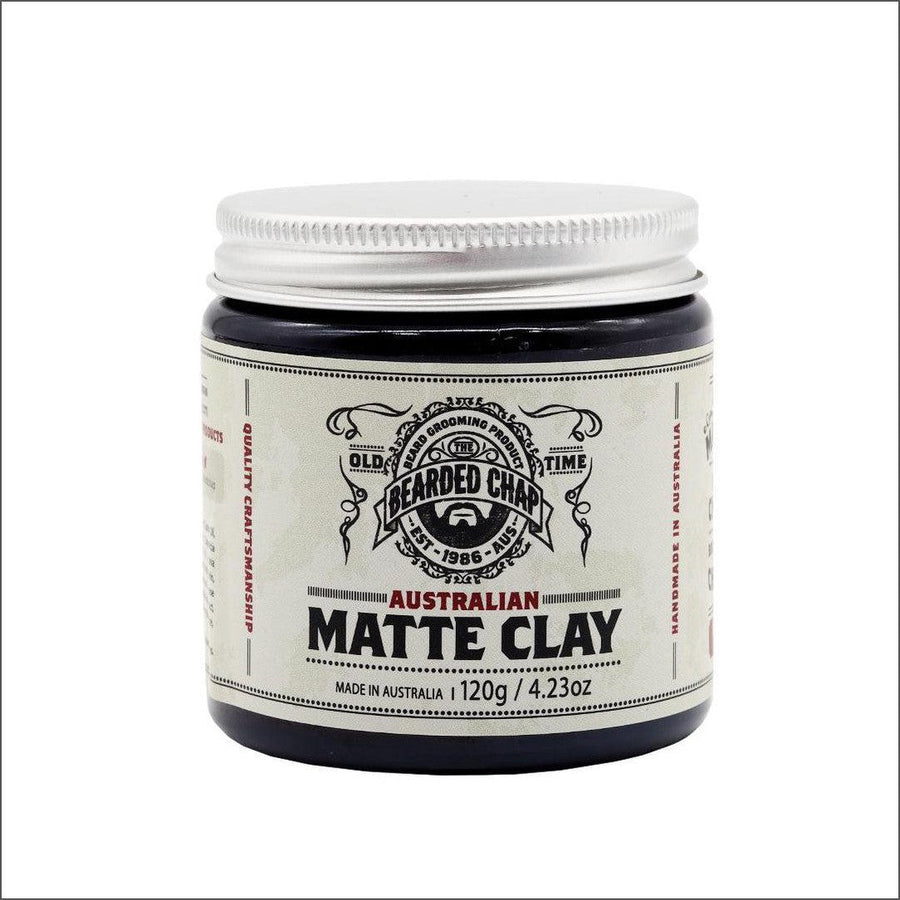 The Bearded Chap Original Australian Matte Clay 120g - Cosmetics Fragrance Direct-9349410000295
