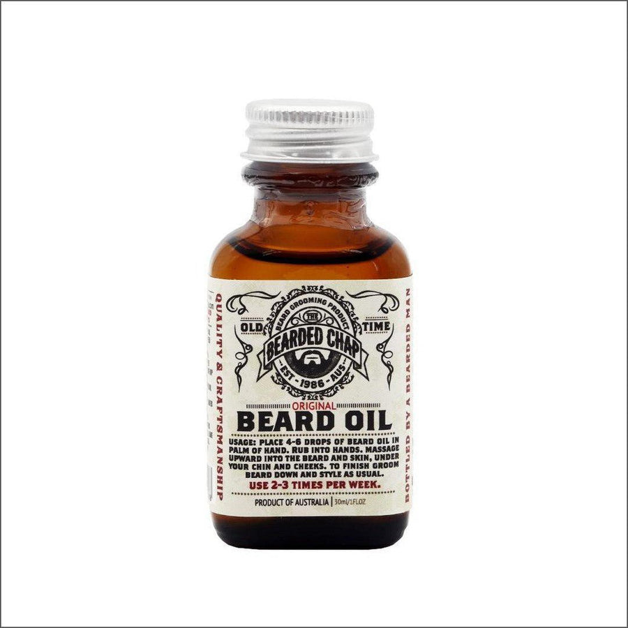 The Bearded Chap Original Beard Oil 30ml - Cosmetics Fragrance Direct-9349410000288