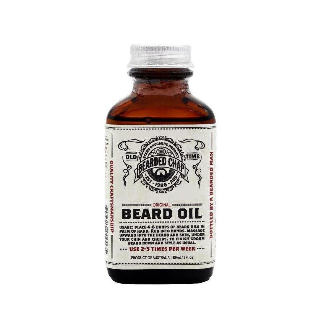 The Bearded Chap Original Beard Oil 89ml - Cosmetics Fragrance Direct-9349410000035