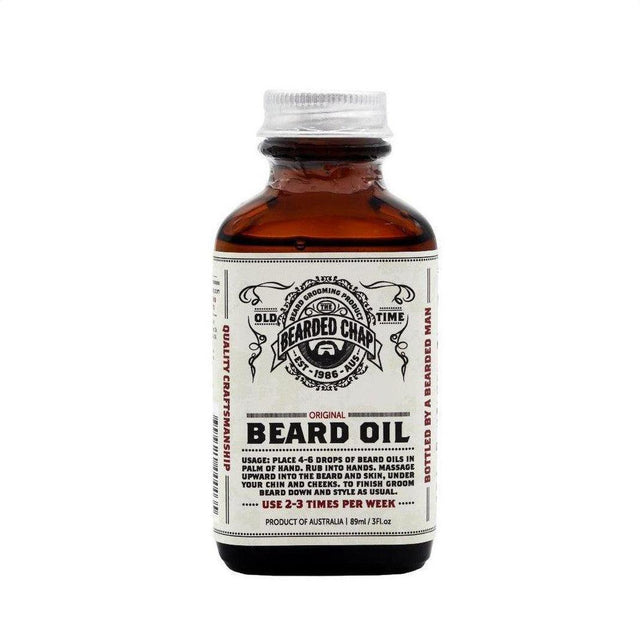 The Bearded Chap Original Beard Oil 89ml - Cosmetics Fragrance Direct-9349410000035
