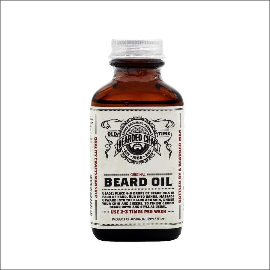 The Bearded Chap Original Beard Oil 89ml - Cosmetics Fragrance Direct-9349410000035