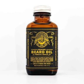 The Bearded Chap Original Beard Oil Tobacco & Vanilla 89ml - Cosmetics Fragrance Direct-9349410000745