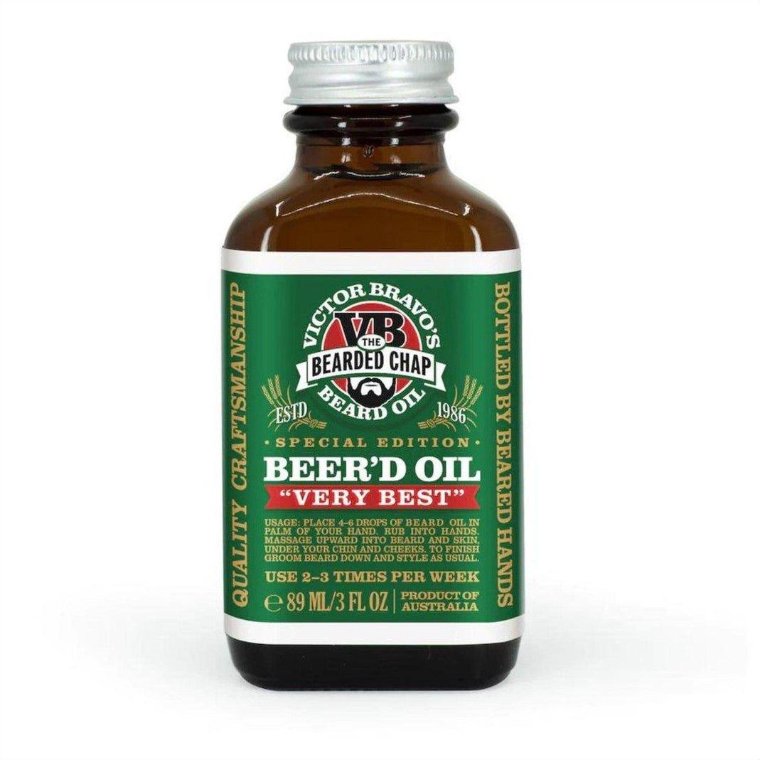 The Bearded Chap Victor Bravo's VB Special Edition Beer'd Oil 89ml - Cosmetics Fragrance Direct-9349410000677
