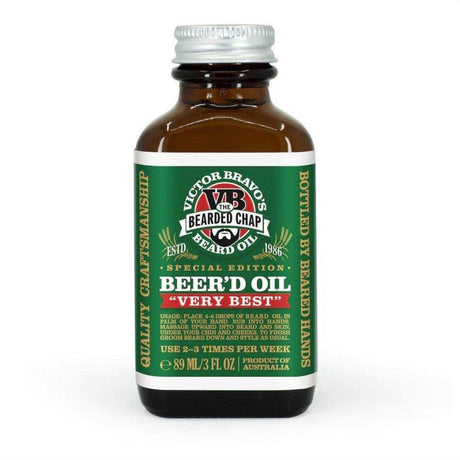 The Bearded Chap Victor Bravo's VB Special Edition Beer'd Oil 89ml - Cosmetics Fragrance Direct-9349410000677