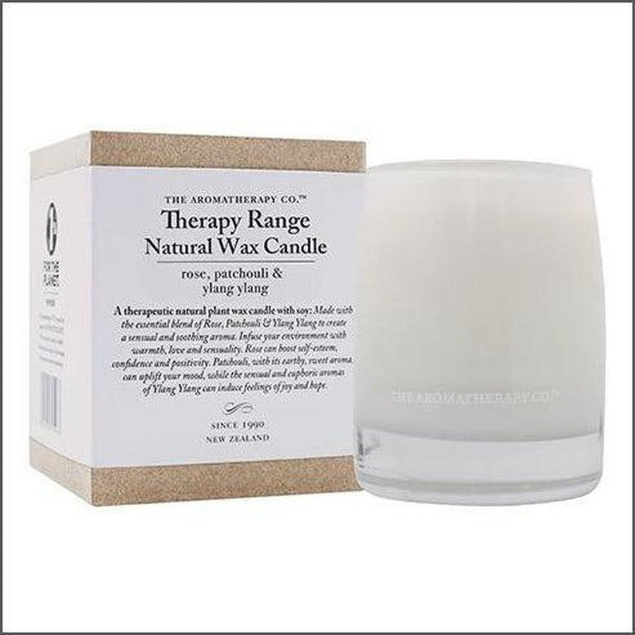 Therapy Range Candle Rose, Patchouli & Ylang Ylang - Cosmetics Fragrance Direct-61682228