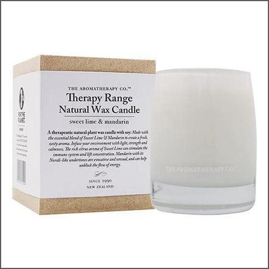 Therapy Range Candle Sweet Lime & Mandarin - Cosmetics Fragrance Direct-9420005325099