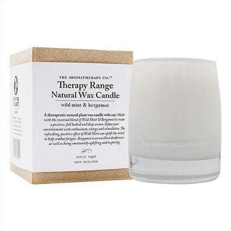 Therapy Range Candle Wild Mint & Bergamot - Cosmetics Fragrance Direct-61387316