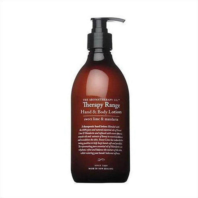 Therapy Range Hand & Body Lotion Sweet Lime & Mandarin - Cosmetics Fragrance Direct-61092404
