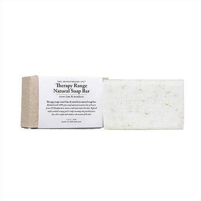Therapy Range Natural Soap Bar with Sweet Lime & Mandarin - Cosmetics Fragrance Direct-9420005340511