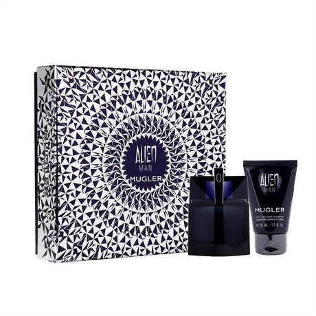 Thierry Mugler Alien Men Eau De Toilette 50ml 2 Piece Gift Set - Cosmetics Fragrance Direct-3439600039092