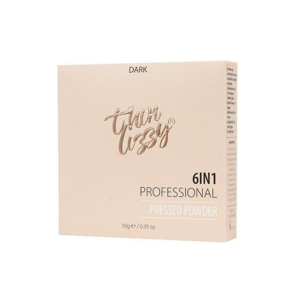 Thin Lizzy 6-in-1 Professional Pressed Powder Dark 10g - Cosmetics ...
