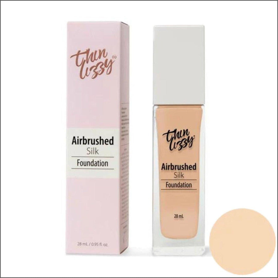Thin Lizzy Airbrushed Silk Foundation Angel 28ml - Cosmetics Fragrance Direct-9421035400237