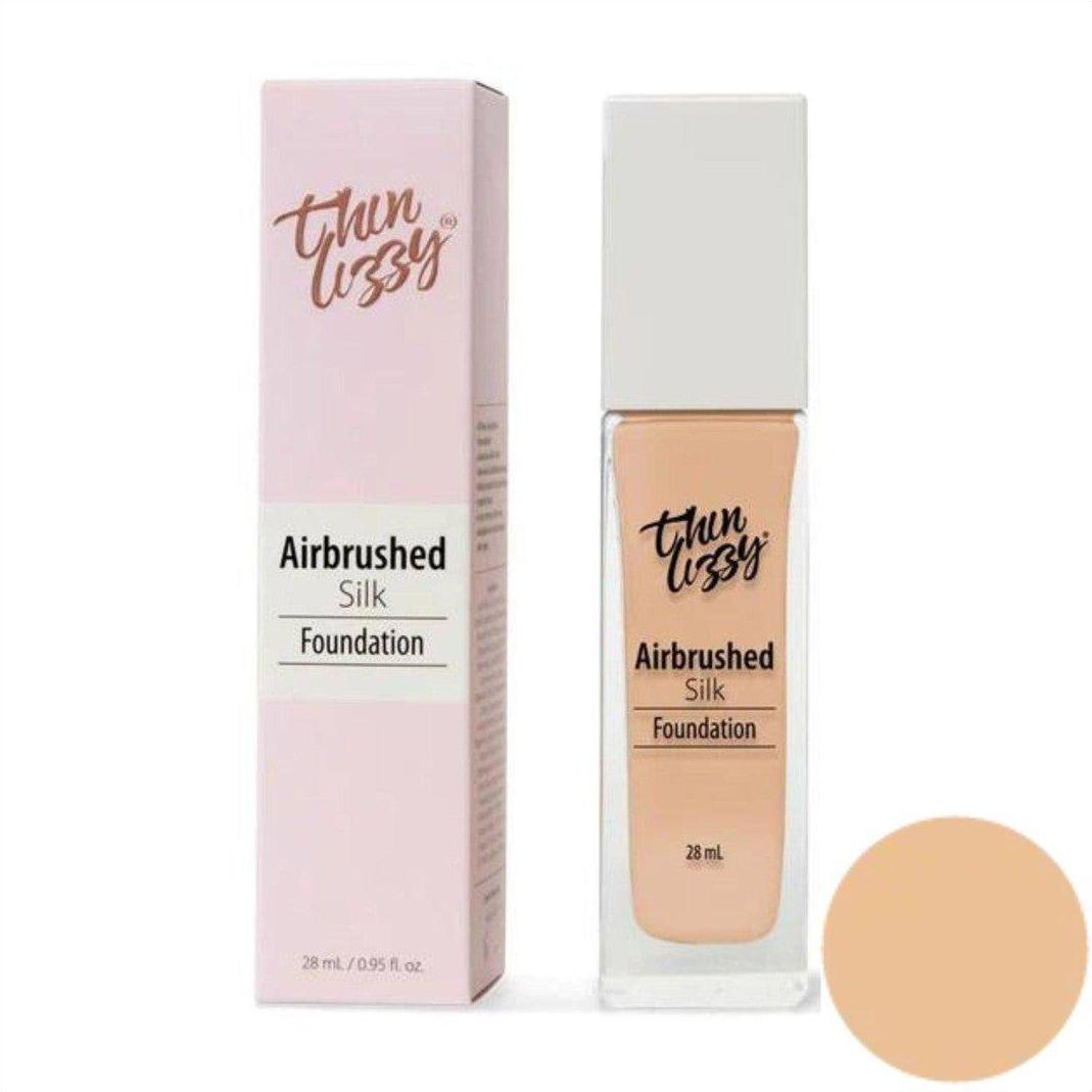 Thin Lizzy Airbrushed Silk Foundation Sassy 28ml - Cosmetics Fragrance Direct-9421035400473