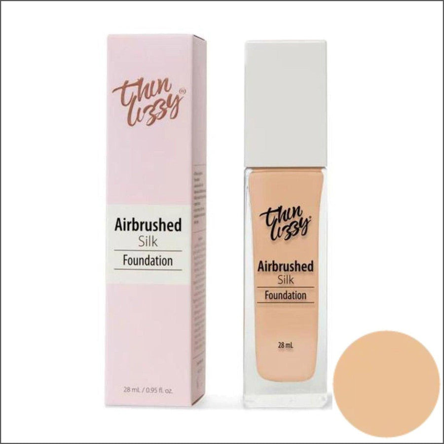 Thin Lizzy Airbrushed Silk Foundation Sassy 28ml - Cosmetics Fragrance Direct-9421035400473