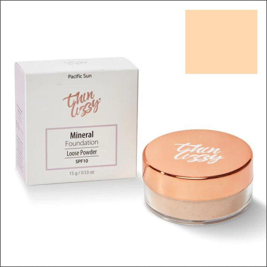 Thin Lizzy Mineral Foundation Loose Powder Angel SPF10 15g - Cosmetics Fragrance Direct-9421030509638