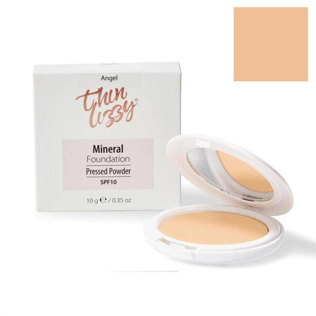 Thin Lizzy Mineral Foundation Pressed Powder Diva SPF10 10g - Cosmetics Fragrance Direct-9421030509300