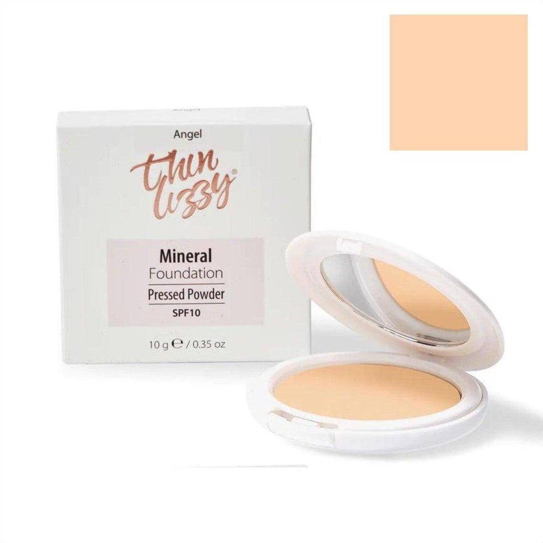 Thin Lizzy Mineral Foundation Pressed Powder Duchess SPF10 10g - Cosmetics Fragrance Direct-9421030509317