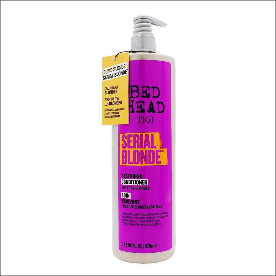 Tigi Bed Head Serial Blonde Conditioner 970ml - Cosmetics Fragrance Direct-615908432312